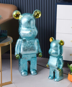 Mô hình Bearbrick hoa văn