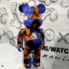Mô hình bearbrick cao 28cm in hình vua quyền anh ALI