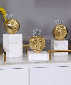 Bộ ba quả lựa bằng đồng