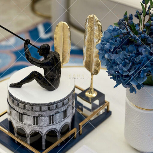 cap la vang de ban lam viec Mô hình chiếc lá