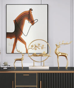 Mô hình chim và hoa