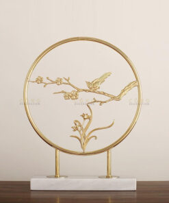 Mô hình chim và hoa