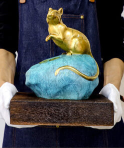 Chuột tiền vàng bằng đồng