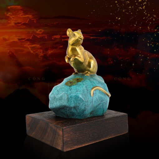 chuot vang tui tien Chuột tiền vàng bằng đồng