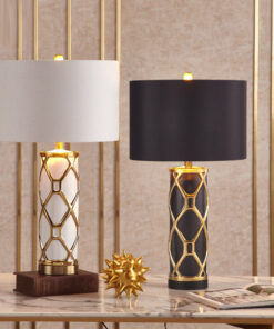 Đèn ngủ phong cách bắc âu sang trọng quà tặng tân gia sang trọng