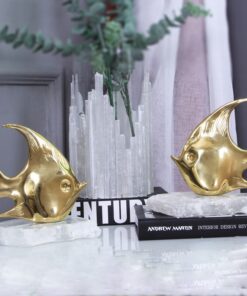 Cá vàng nghệ thuật trang trí kệ tivi bàn học