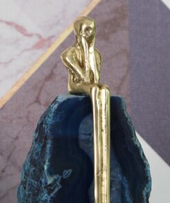 Bộ 3 tượng trừu tượng trang trí kệ tivi phòng khách