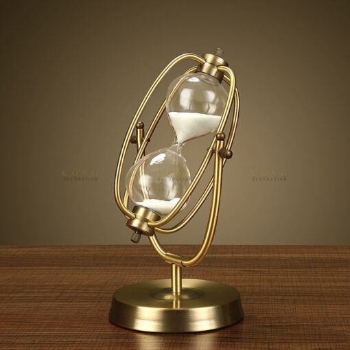 dong ho cat dep 4 Đồng hồ cát bầu dục