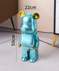 Mô hình Bearbrick hoa văn