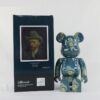 Mẫu gấu bearbrick in hình họa sỹ Van Gogh