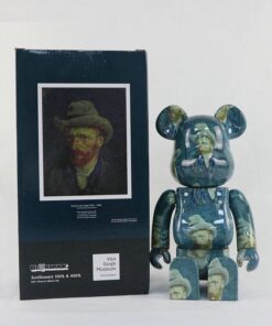 Mẫu gấu bearbrick in hình họa sỹ Van Gogh