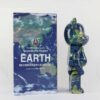 Mô hình đồ chơi gấu bearbrick Earth 28cm 400%