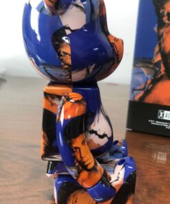 Mô hình bearbrick cao 28cm in hình vua quyền anh ALI