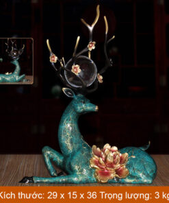 Mẫu hươu phong thủy đẹp 2022