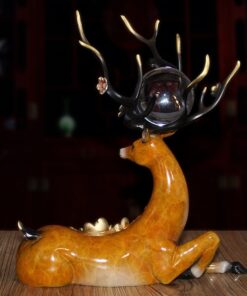 Mẫu hươu phong thủy đẹp 2022