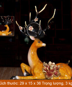 Mẫu hươu phong thủy đẹp 2022