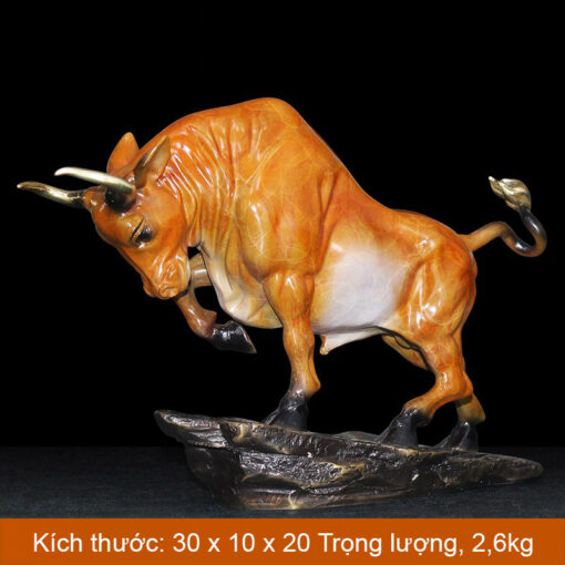 kich thuoc tuong bo tot Tượng bò tót quà tặng sếp sang trọng năm 2021