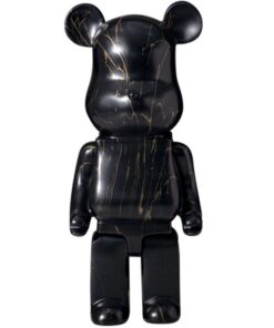 Mẫu gấu bearbrick mạ điện sơn thường