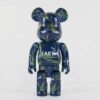 Mô hình đồ chơi gấu bearbrick Earth 28cm 400%