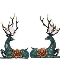 Mẫu hươu phong thủy đẹp 2022