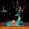 Mẫu hươu phong thủy đẹp 2022