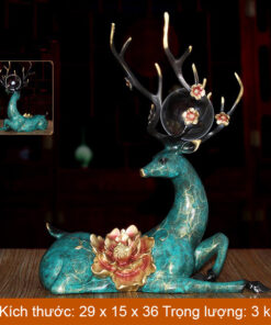 Mẫu hươu phong thủy đẹp 2022