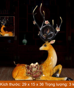 Mẫu hươu phong thủy đẹp 2022