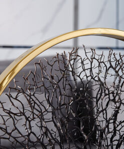 Mô hình cây tài lộc trang trí kệ phòng khách