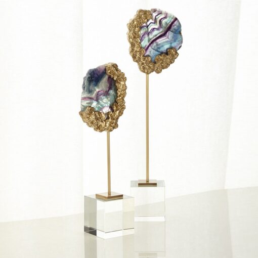 mo hinh da pha le tu nhien Mô hình đá pha lê tự nhiên trang trí quầy kệ tivi