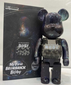 Mô hình gấu bearbrick 400 dải ngân hà