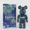 Mô hình đồ chơi gấu bearbrick Earth 28cm 400%