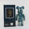 Mẫu gấu bearbrick in hình họa sỹ Van Gogh