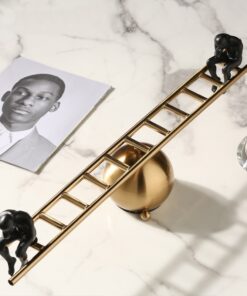 Mô hình thăng bằng trang trí quầy kệ ti vi sang trọng