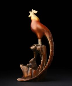 ga trong trang tri tu ruou