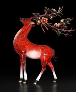 Cặp hươu hoa anh đào