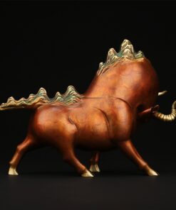 tượng bò tót cách điệu