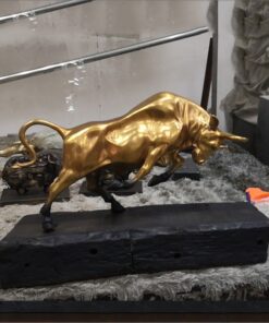 Tượng bò vàng tài chính phố wall đẹp 2021