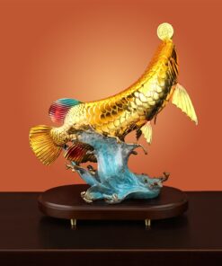 Cá rồng ngậm tiền vàng cao 34cm nặng 3,2kg