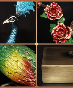 Tượng chim công đẹp