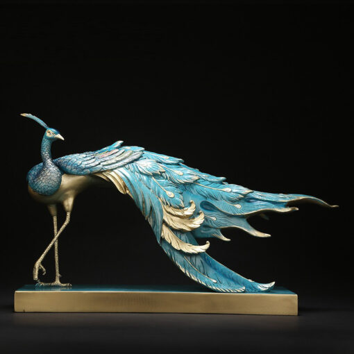 tuong chim khong tuoc Mẫu tượng chim khổng tước đẹp