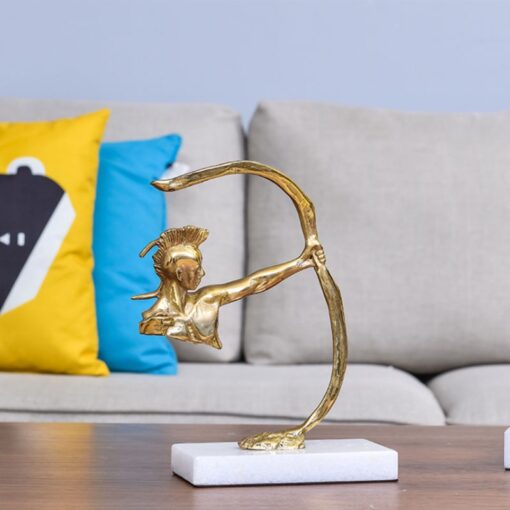 tuong cung thu huy lap decor ban lam viec Decor bàn học tượng cung thủy sang trọng