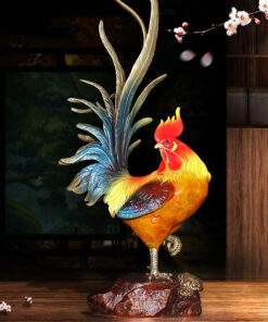 Tượng gà trống phong thủy