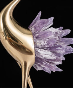 Mô hình chim hạc trang trí kệ tivi phòng khách