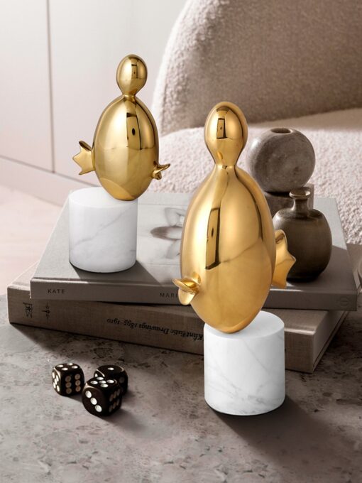 con ca trang tri 3 Con cá dễ thương trang trí phòng khách