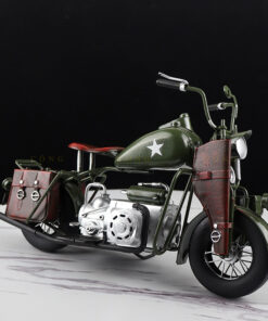 Decor mô hình xe máy quân sự
