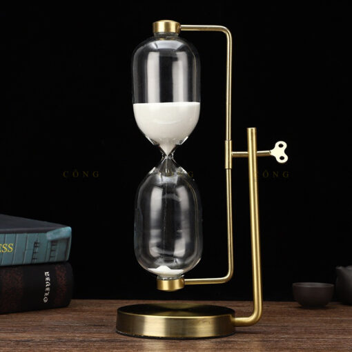 dong ho cat 8 Đồng hồ cát trang trí nội thất đẹp