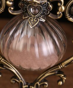 Đồng hồ cát cổ điển hình trái tim