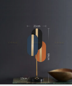 Mẫu hình học nhiều màu để bàn