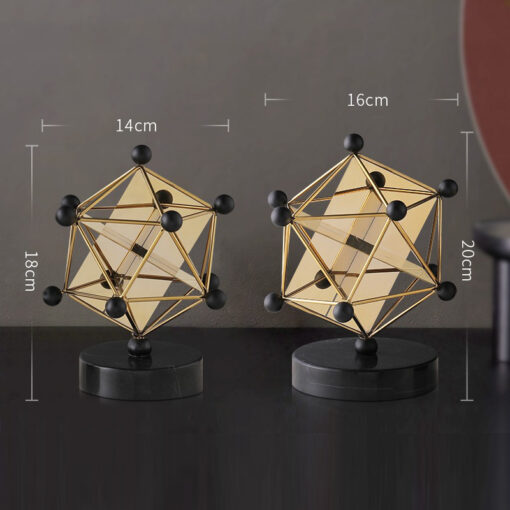 hinh hoc 3D trang tri 1 Mẫu hình học 3D sáng tạo