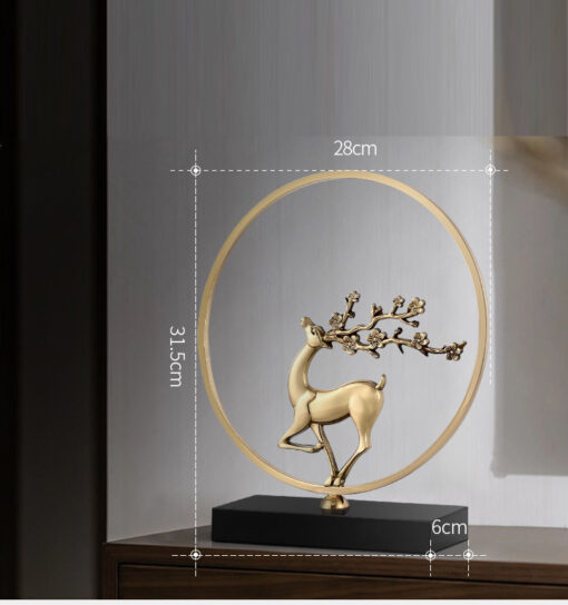 huou anh dao 4 Mẫu hươu vừa trang trí kết làm quà tặng ý nghĩa